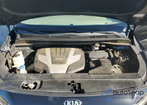 2015 Kia Sedona Sxl из США, поврежденный, VIN KNDME5C11F6051615